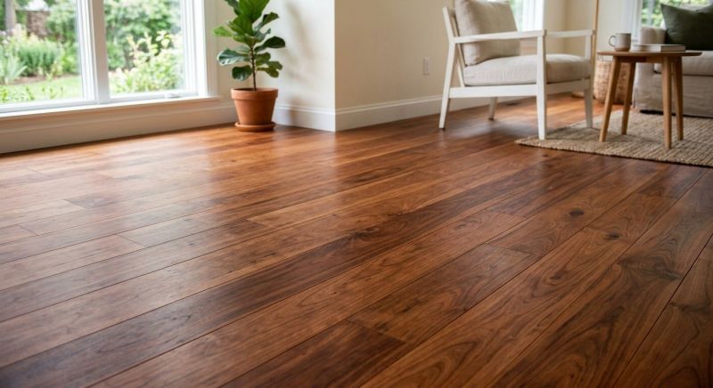 Cherry Floor Installation in Fredericksburg, VA