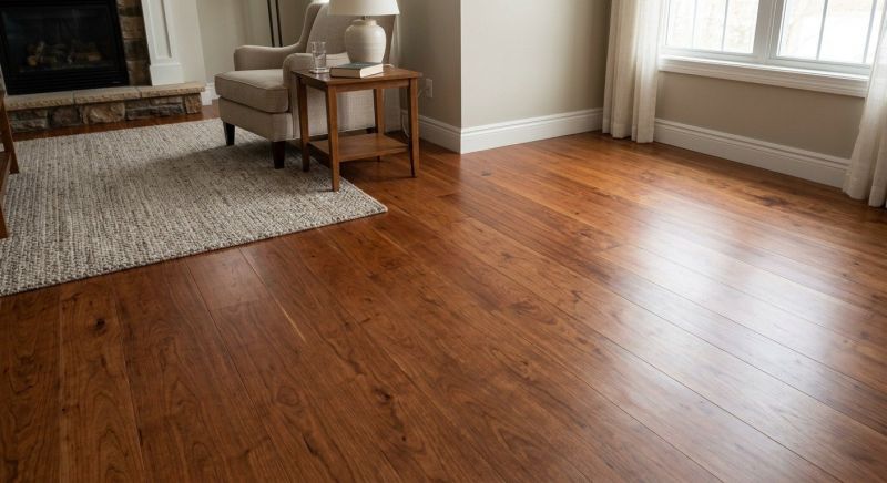 Cherry Floor Installation in Woodbridge, VA