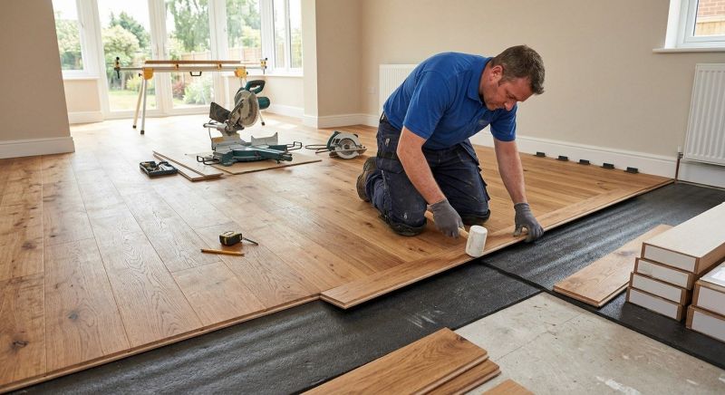 Hardwood Floor Installation in Port Royal, VA