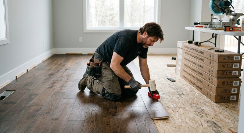 Hardwood Floor Installation in Remington, VA