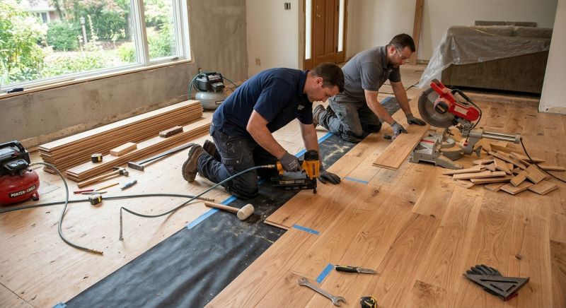 Hardwood Floor Installation in Spotsylvania County, VA