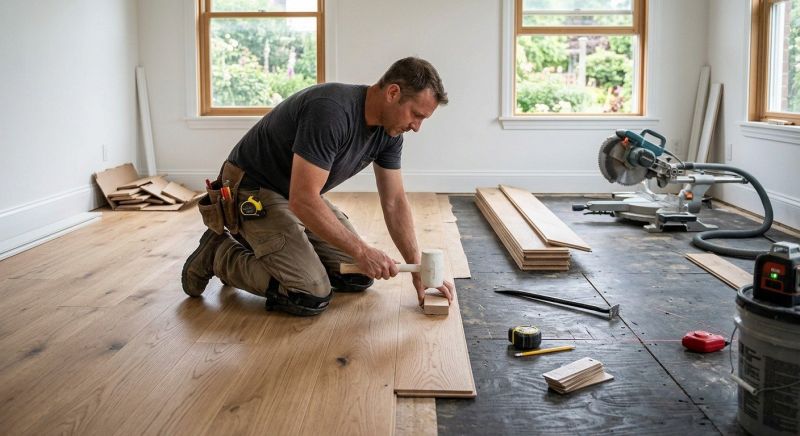 Hardwood Floor Installation in Springfield, VA