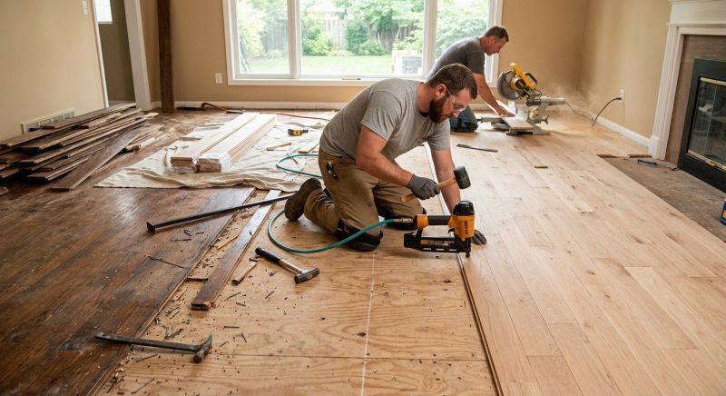 Hardwood Replacement in King George County, VA