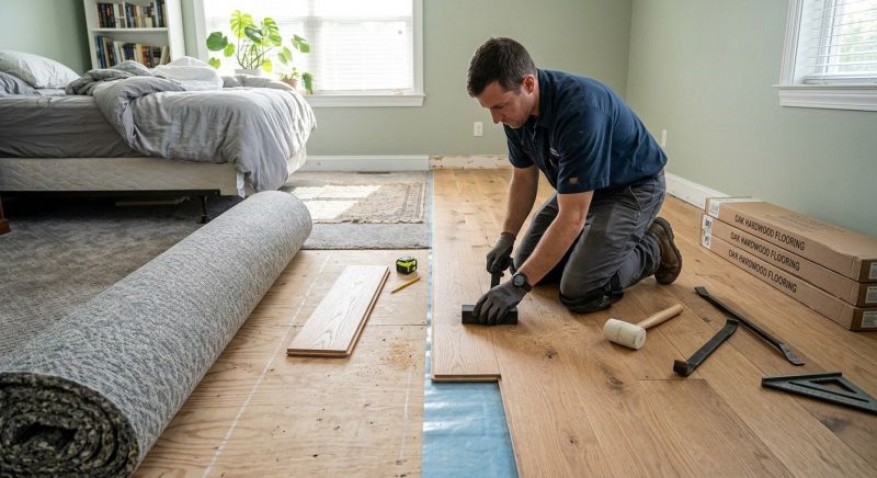 Hardwood Replacement in Remington, VA