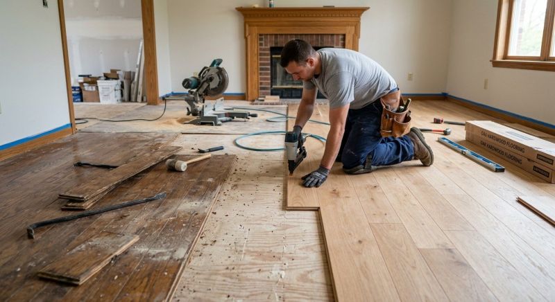 Hardwood Replacement in Spotsylvania, VA