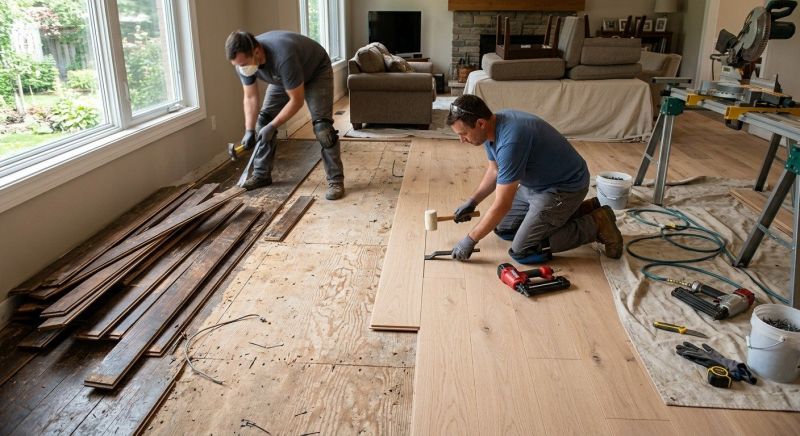 Hardwood Replacement in Warrenton, VA