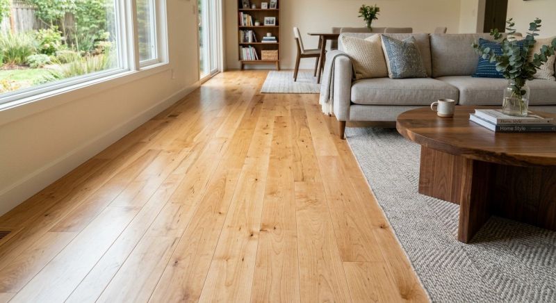 Maple Flooring Installation in Stafford, VA