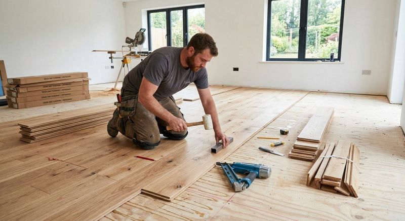 Oak Floor Installation in Spotsylvania County, VA