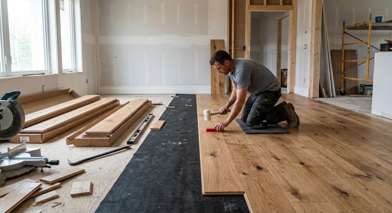 Plank Floor Installation in Stafford County, VA
