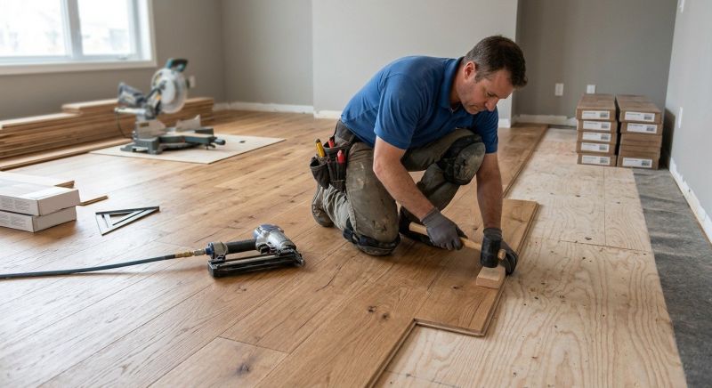 Wood Flooring Installation in Fredericksburg, VA