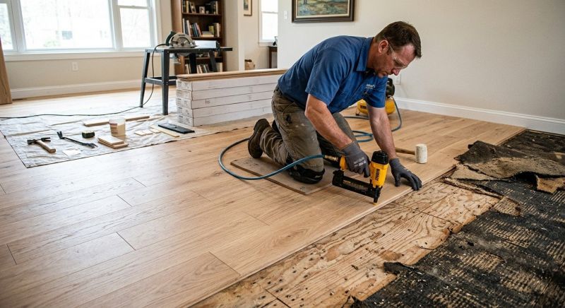 Wood Flooring Installation in Port Royal, VA