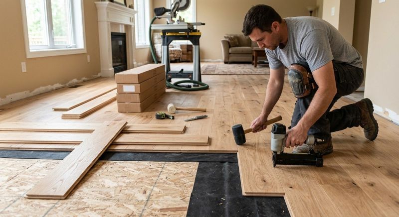 Wood Flooring Installation in Springfield, VA